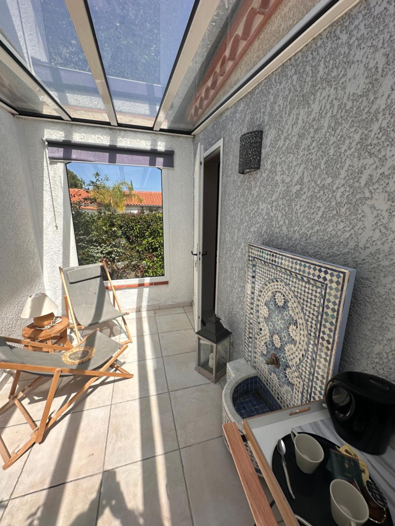 La Villa Des Oliviers Sorède Exteriör bild